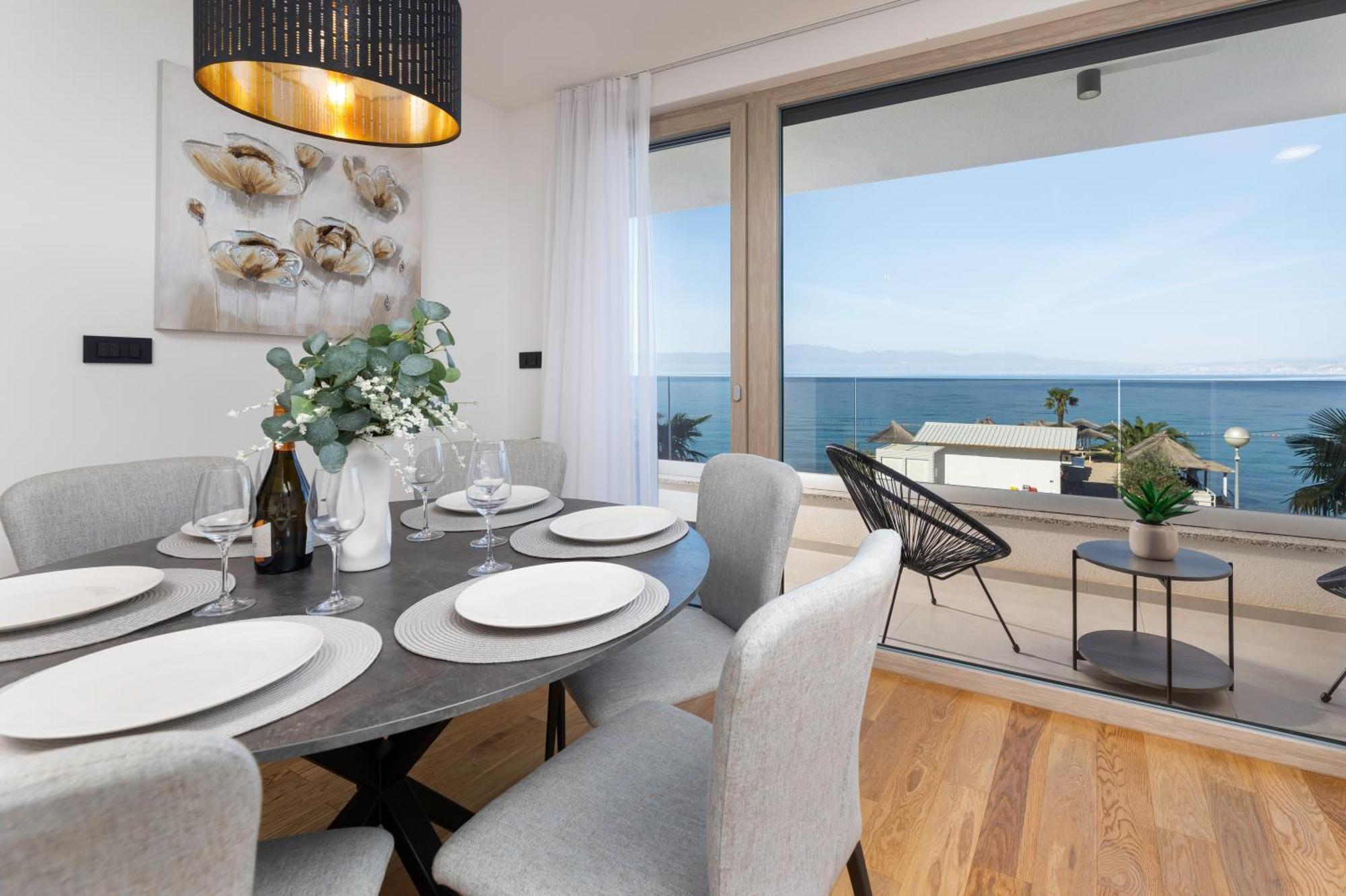 Villa Njivice Apartman Marina Экстерьер фото