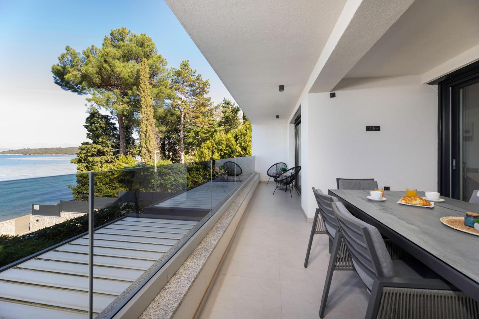 Villa Njivice Apartman Marina Экстерьер фото